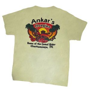 Ankar's Hoagies T-shirt, Pistachio Green, Unisex Size Medium, Chattanooga, TN